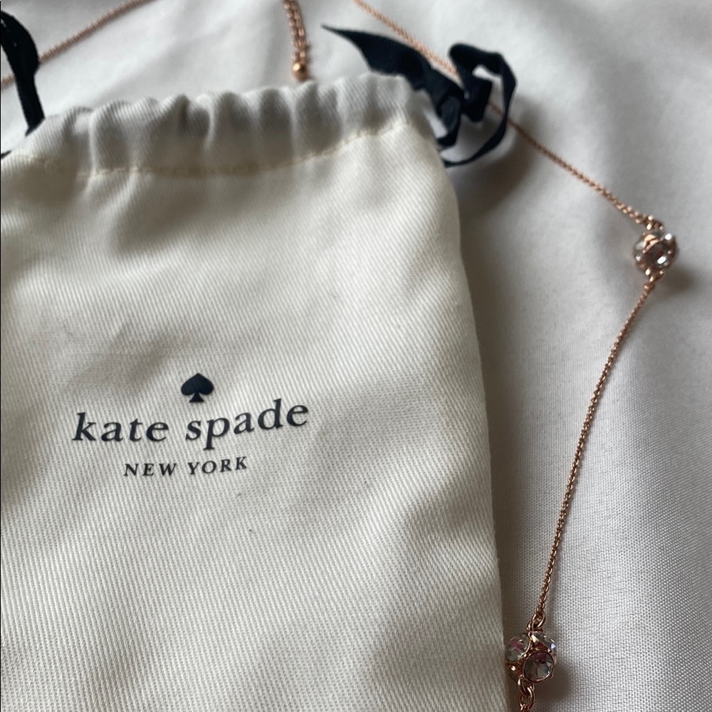 Kate Spade Rose Gold Necklace - Picture 3 of 3